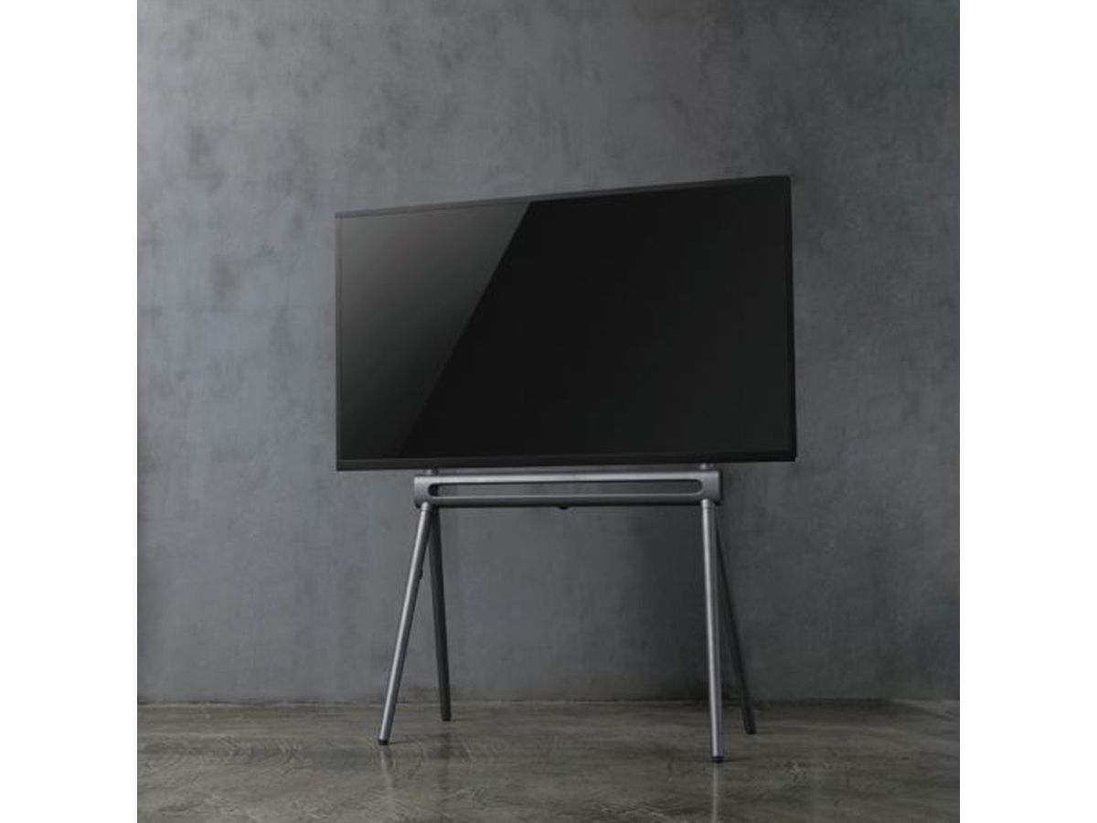 Hagor Elia Studio Shine Grey, freistehendes Standsystem, schwarz / grau
