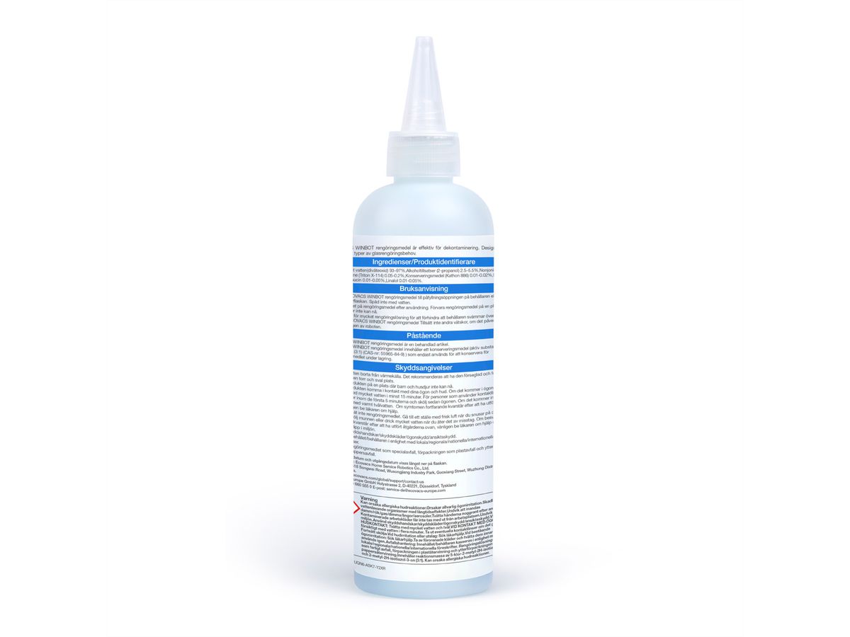 Ecovacs WINBOT solution de nettoyage 230ml, pour la série Winbots