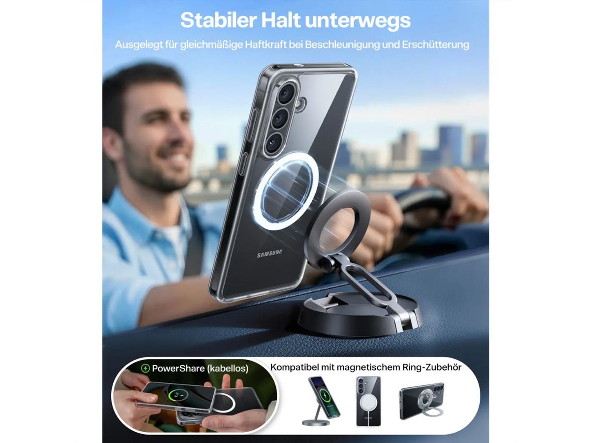 Torras Guardian Case Galaxy S26, MagSafe, transparent, transparent