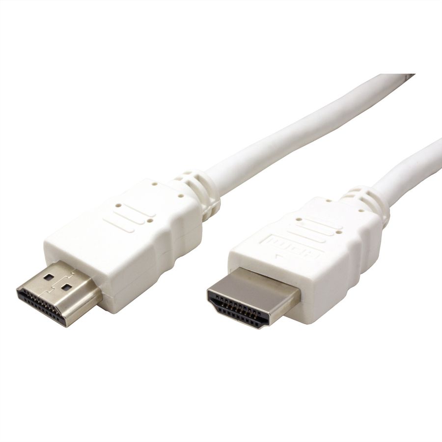 VALUE Câble HDMI High Speed avec Ethernet, blanc, 2 m