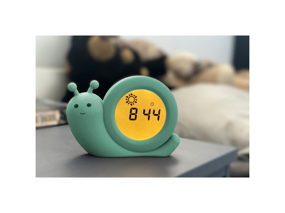 Alecto Wecker / Nachtlicht BC110 SIMON, Schnecke