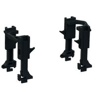 BACHMANN PDU Verriegelung für C13/C19 Buchsen, 6 Set, schwarz