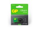 GP Batteries Ultra+ Alkaline 9V Block 1x