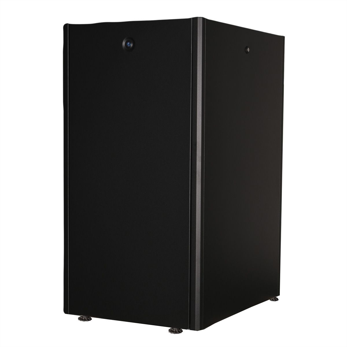 ROLINE 19-Zoll Netzwerkschrank Basic 22 HE, 600x800 BxT Glastür schwarz