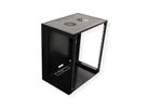 VALUE Armoire murale 12 UH (HxLxP) 634x570x450mm , noir