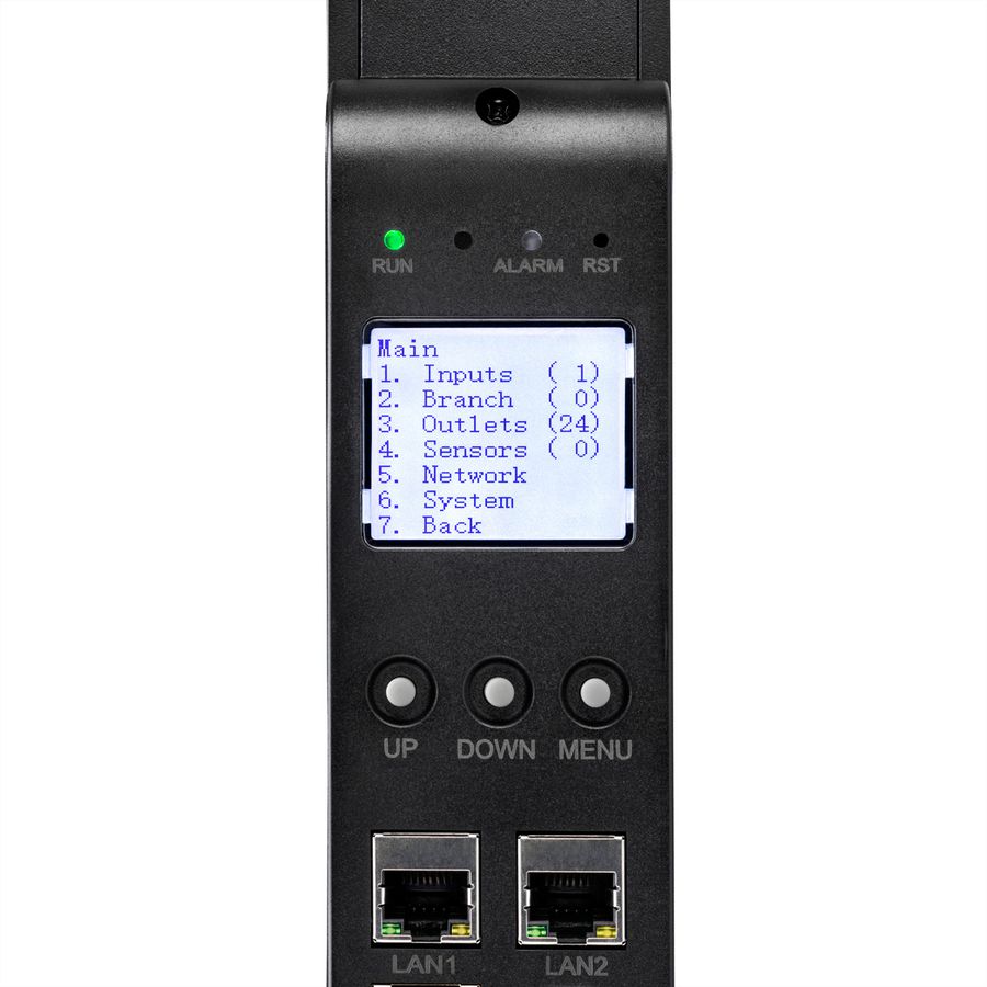 Eaton Metered FlexPDU G2, Input C20, 2.5m Kabel, 1ph, 3.7kW, 16A, Output 8x C13