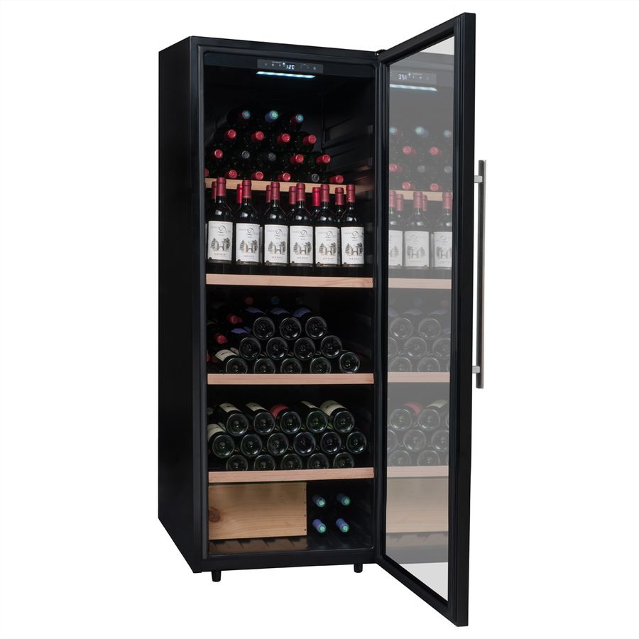 Climadiff Armoire à vin CPW204B1, Autonome, 1 zone, 204 bouteilles