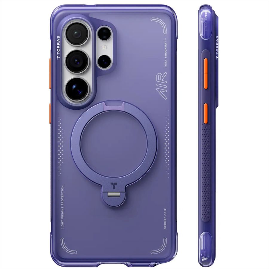 Torras Ostand Q3 Air Schutzhülle, Galaxy S26 Ultra, violett