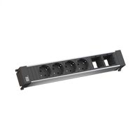 BACHMANN POWER FRAME Large 4x contact de protection 2x ABD