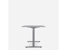 WRK21 Schreibtisch Smart 180 x 80 cm, Höhenverstellbar, Grau Uni / Grau