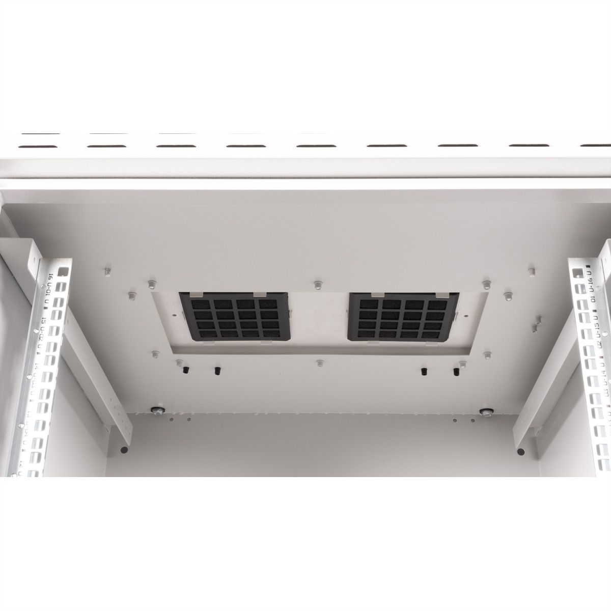 ROLINE 19-Zoll Wandgehäuse Pro 16 HE, 600x600 BxT IP55 outdoor grau