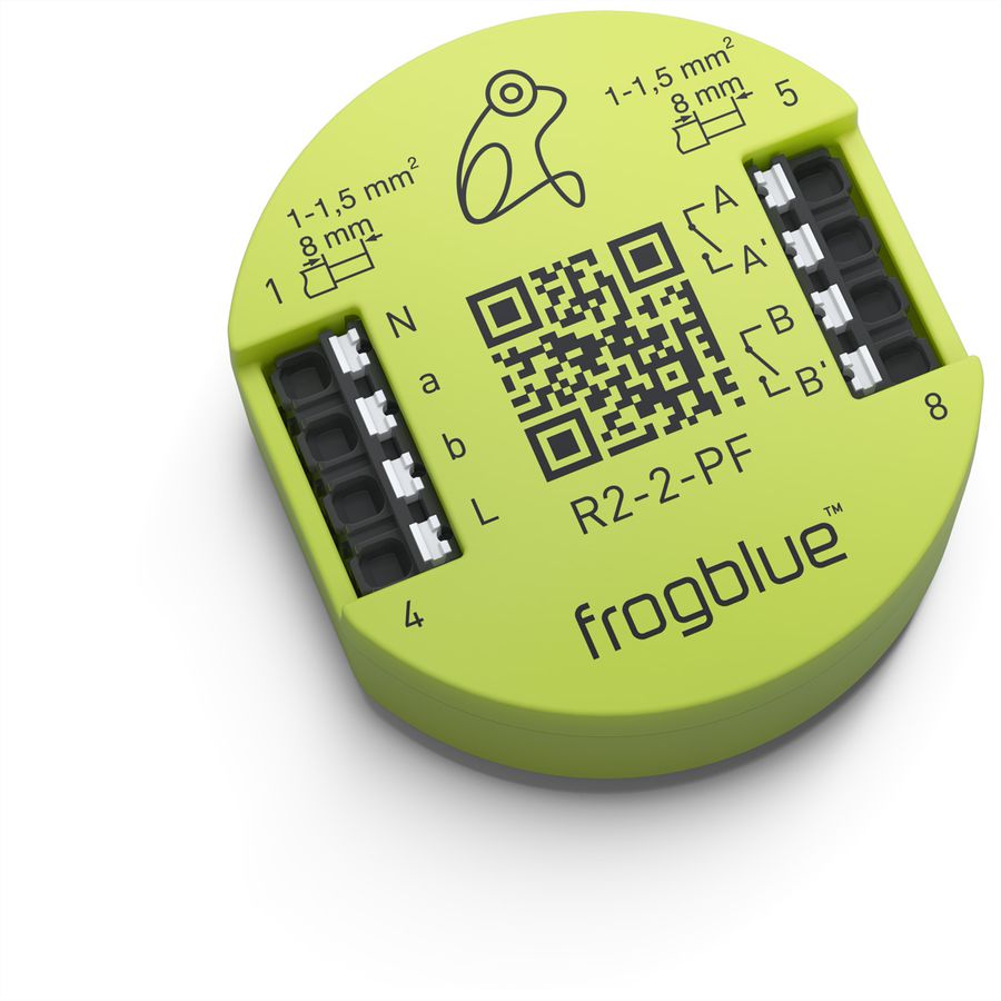 frogblue, frogRelay2-2-PF, interrupteur de relais à 2 canaux