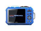 Kodak Caméra sous-marine WPZ2  bleu, zoom optique 4x, 15m, 16MP, WiFi, vidéo HD