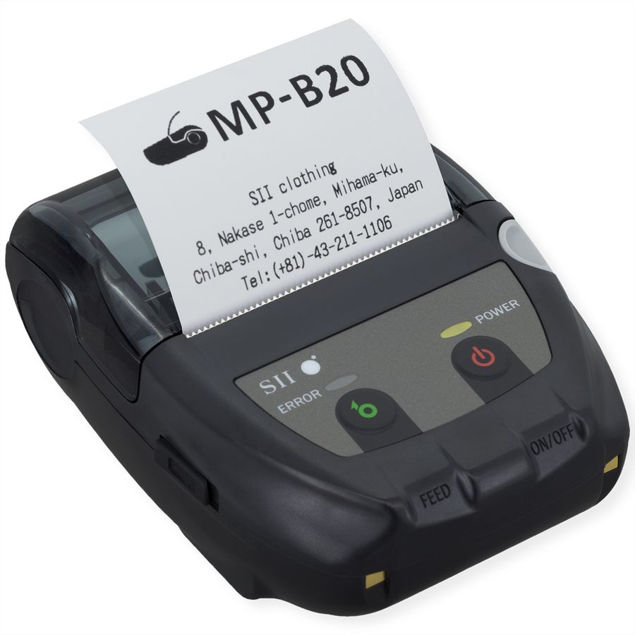 SEIKO MP-B20 Imprimante mobile, Bluetooth USB