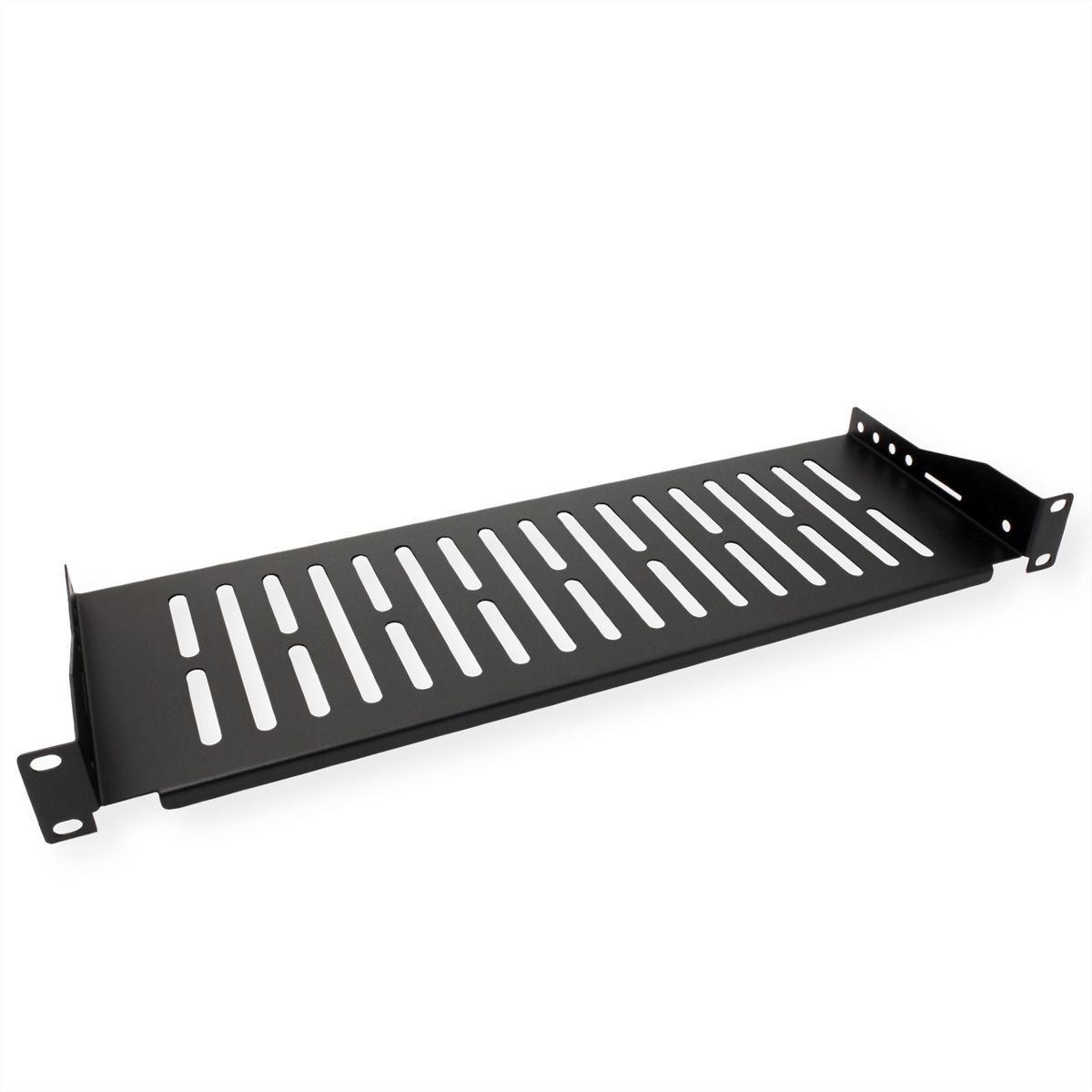 VALUE Etagère 19", 485 x 150mm, max. 10 kg, noir