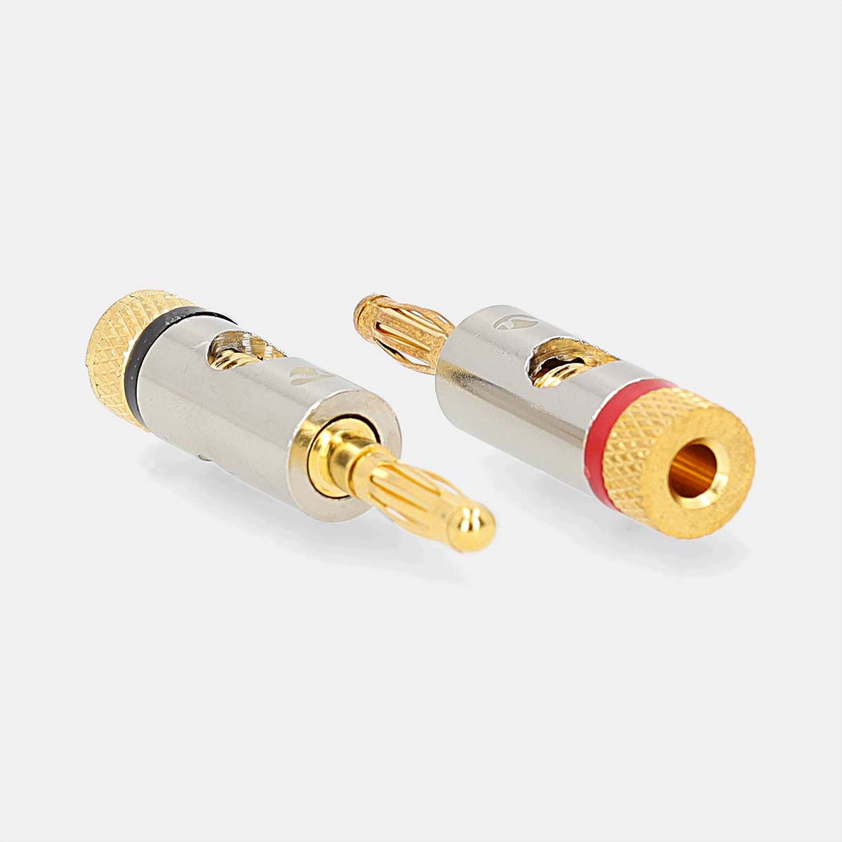 Nedis Bananestecker, 2 Stück, Silber-Gold