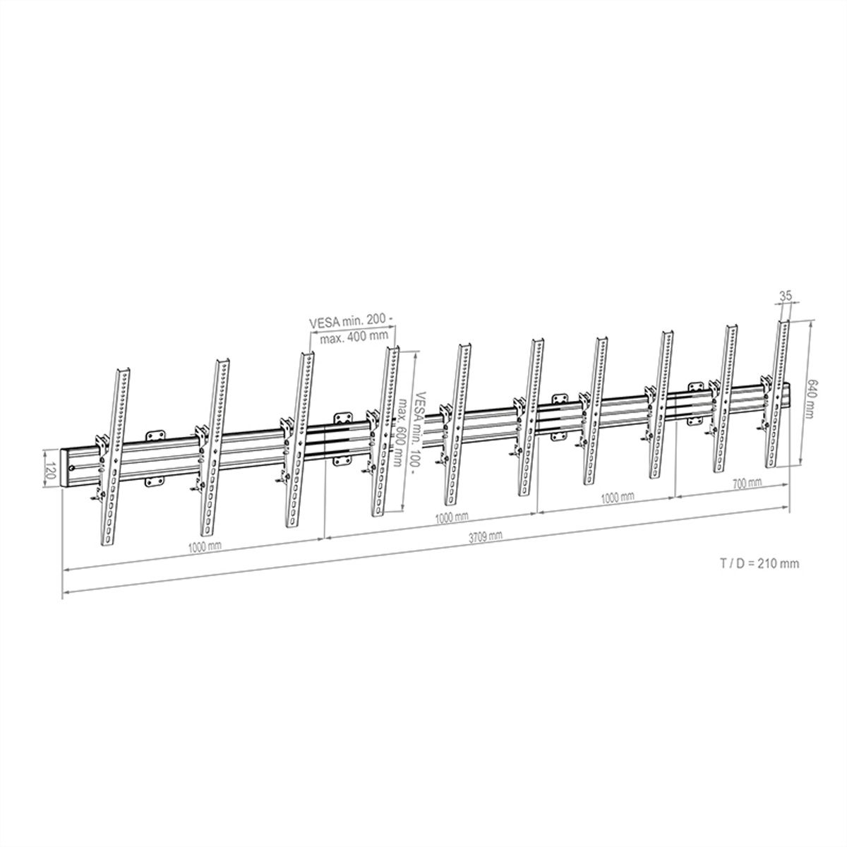 Hagor Wandhalterung CPS W5P 46-65"