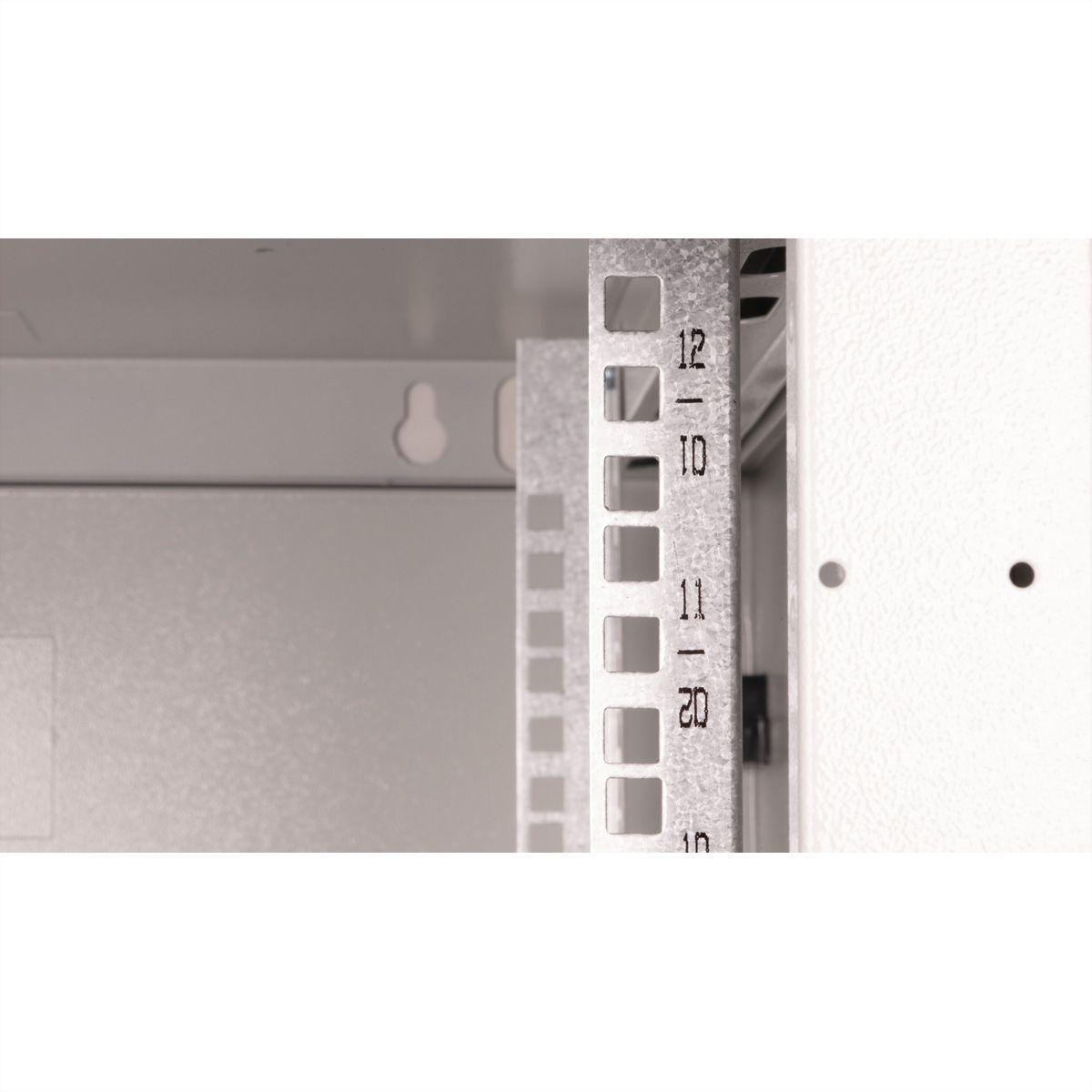 ROLINE 19-Zoll Wandgehäuse Basic Plus 12HE, 600x600 BxT grau