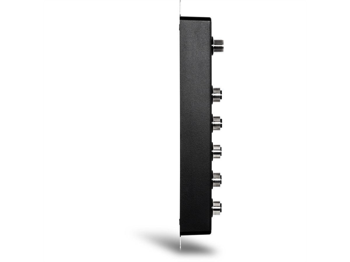 TRENDnet TI-XPG50 Switch ferroviaire industriel, EN50155 M12 Gigabit PoE+ à 5 ports