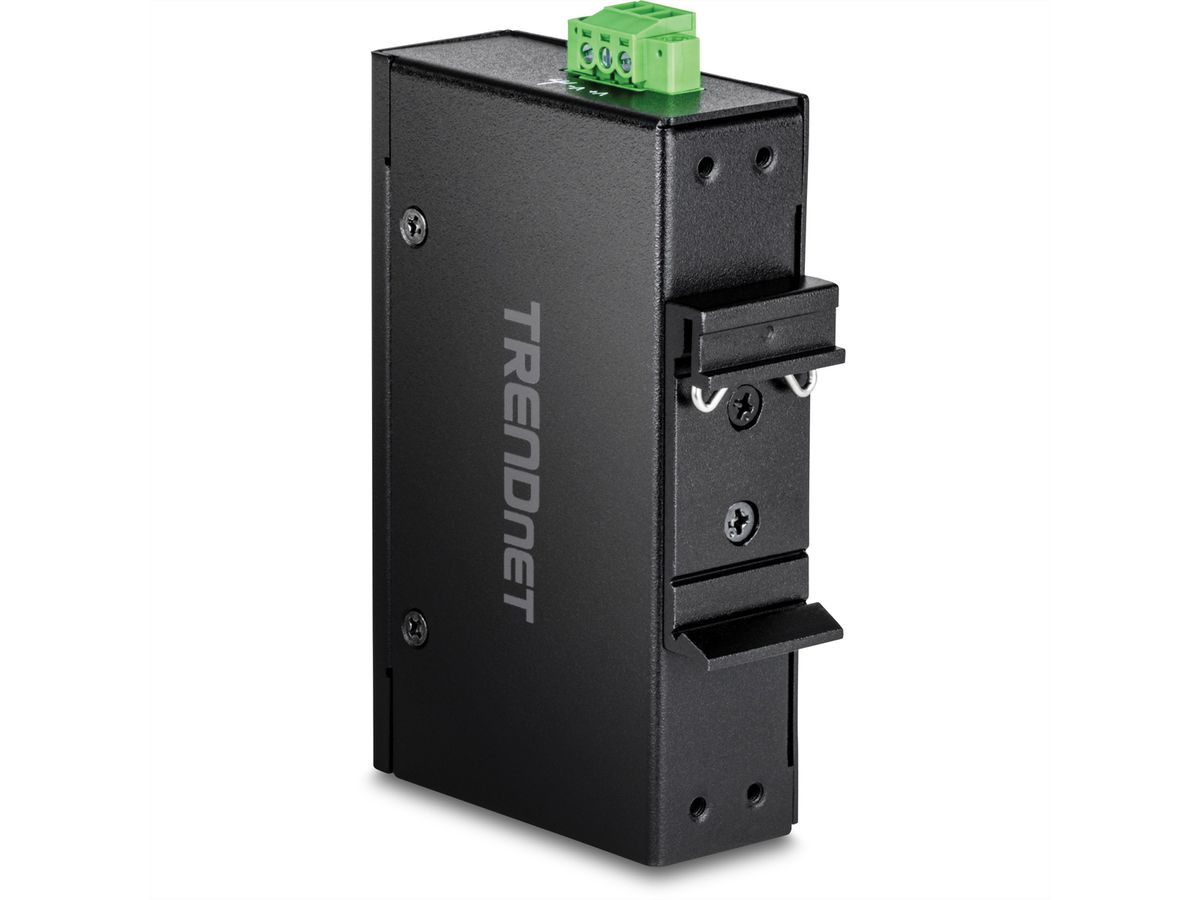 TRENDnet TI-GLC50 Mini switch industriel rail DIN, Gigabit Ethernet à 5 ports