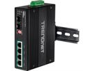 TRENDnet TI-PG62B 7-Port Switch PoE+ 2SFP Industrial Gigabit