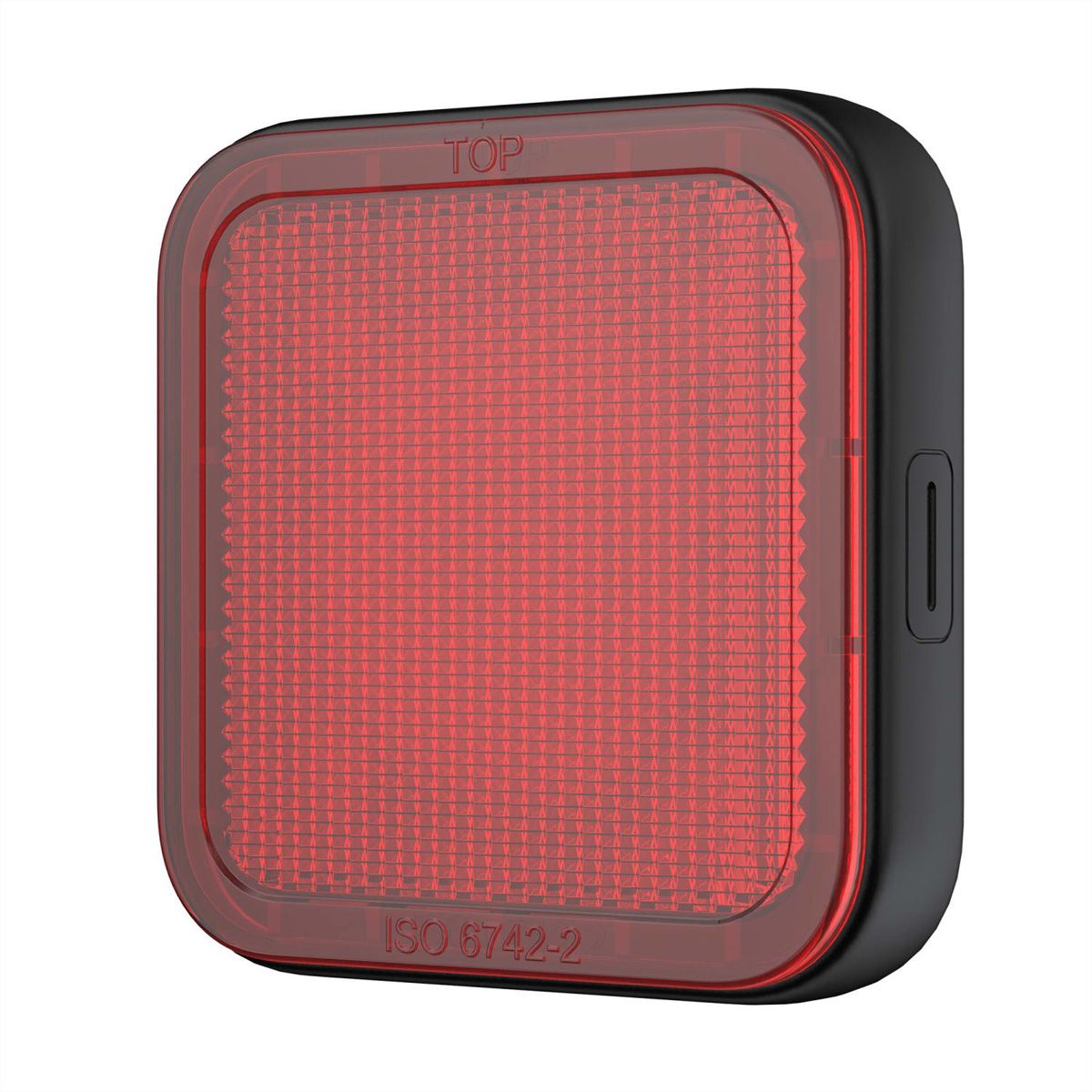 Dispositif de localisation T’nB pour vélos et scooters, Noir/Rouge