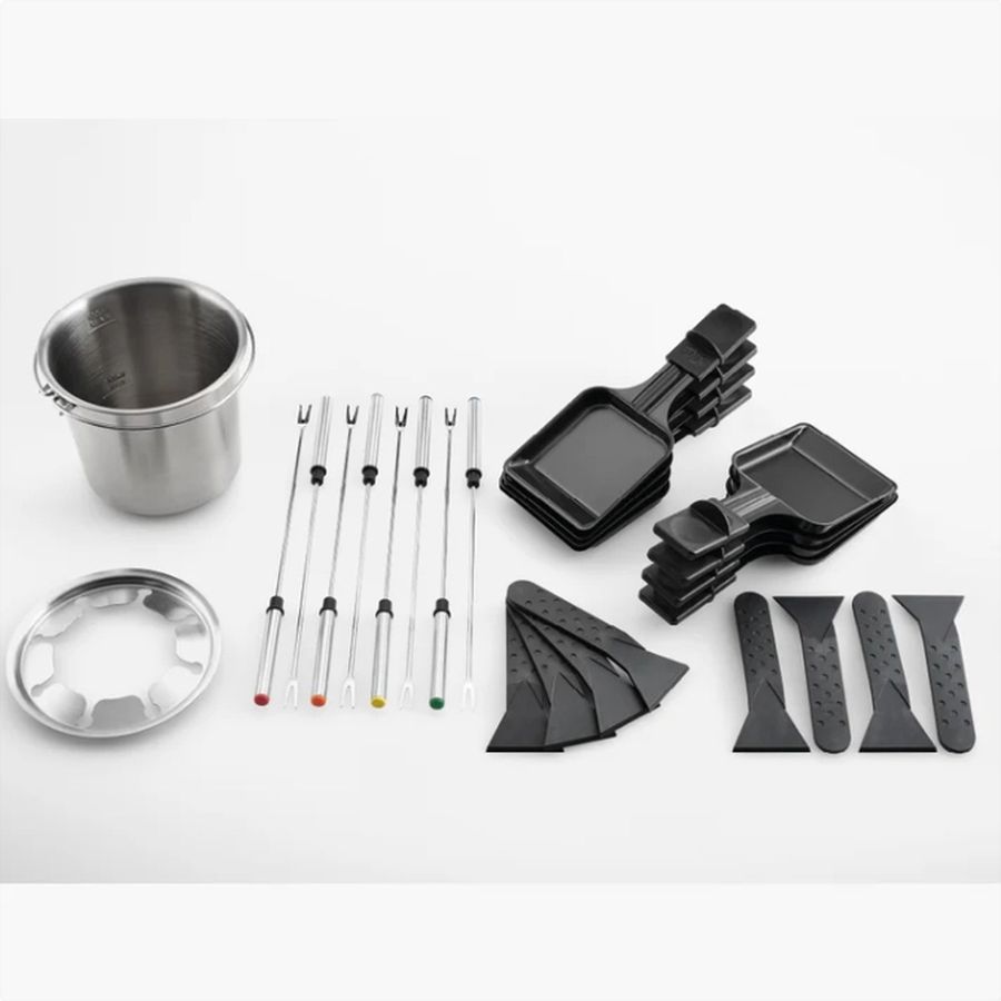 Barbecue combiné Solis 3 en 1, argent