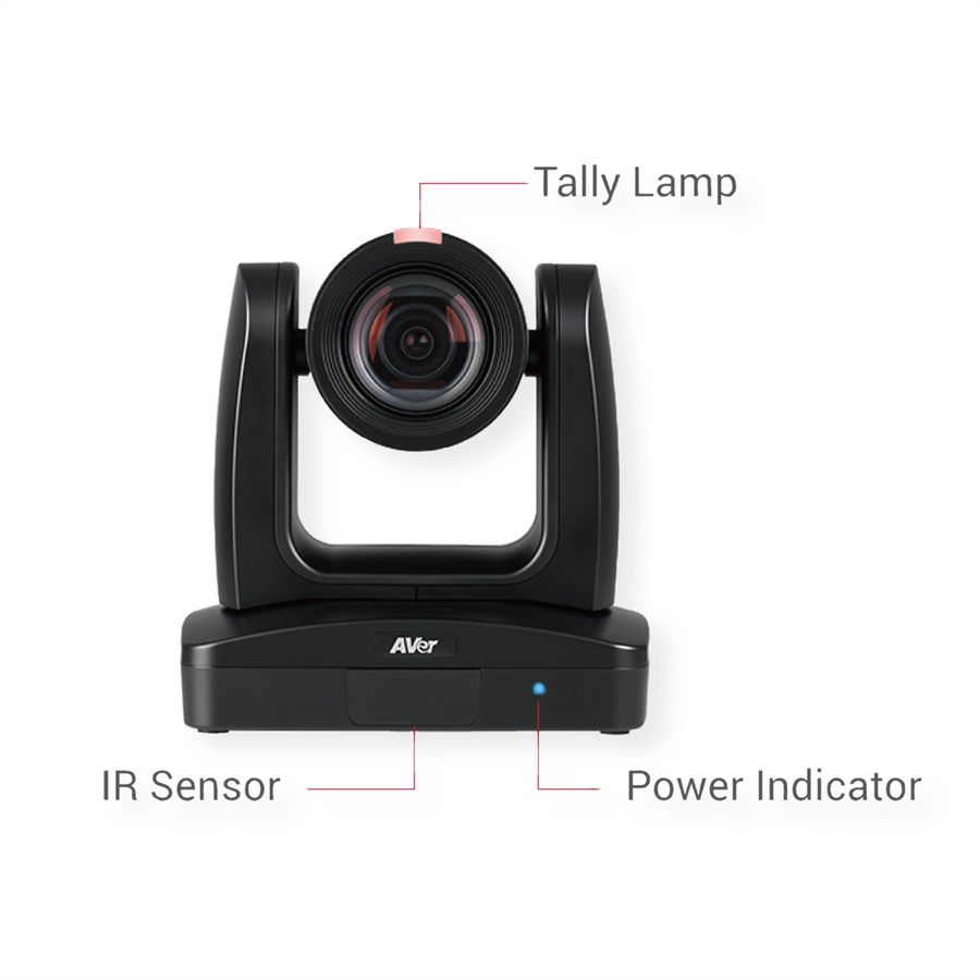Aver Autotracking-Kamera PTC330N, schwarz