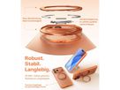 Torras UPRO Ostand Pro Schutzhülle, iPhone 17 Pro, Magsafe, orange