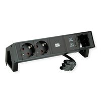 BACHMANN DESK2 2x contact de protection USB A&C