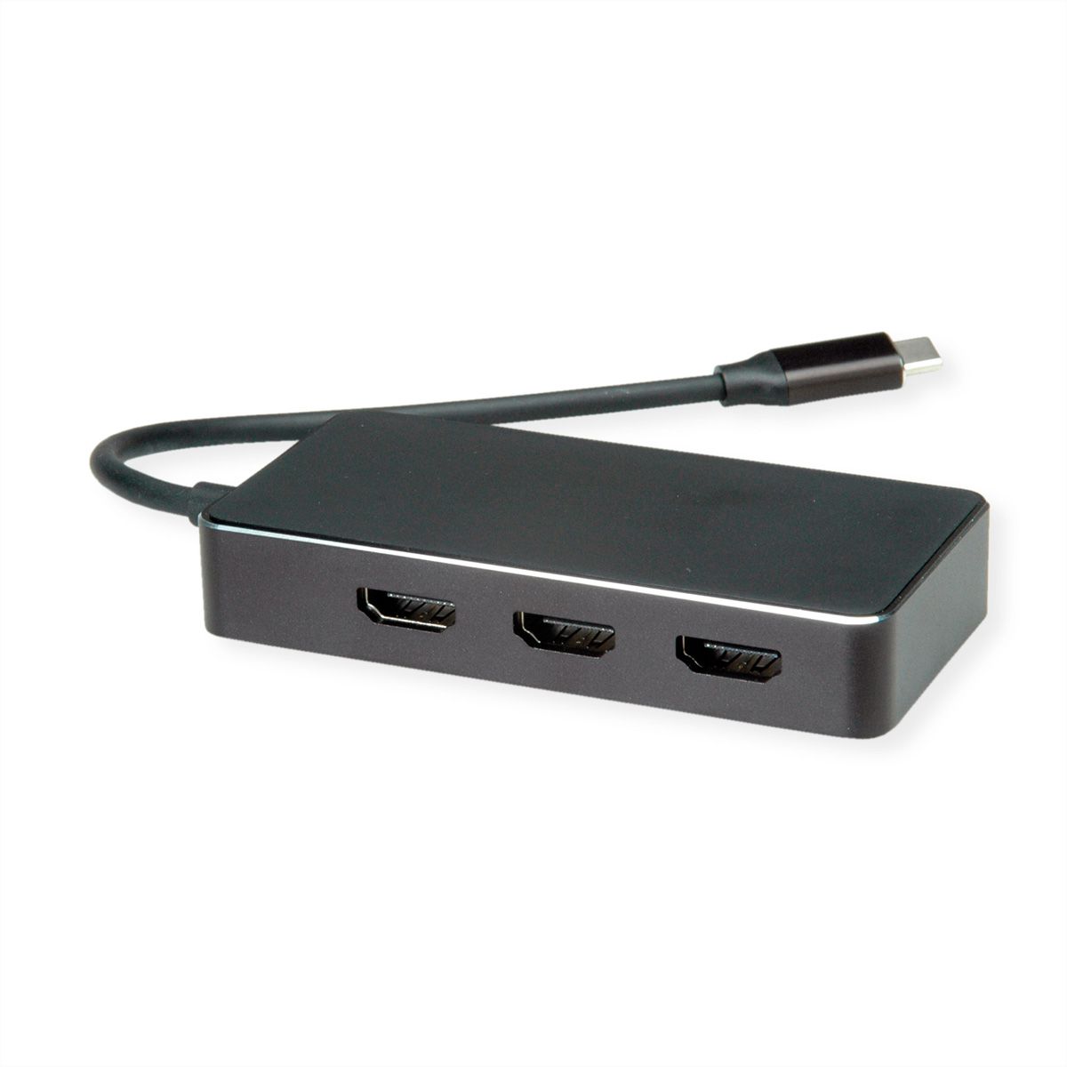 VALUE Adaptateur Multi-Display USB type C - 3x HDMI, Multi-Stream 4K