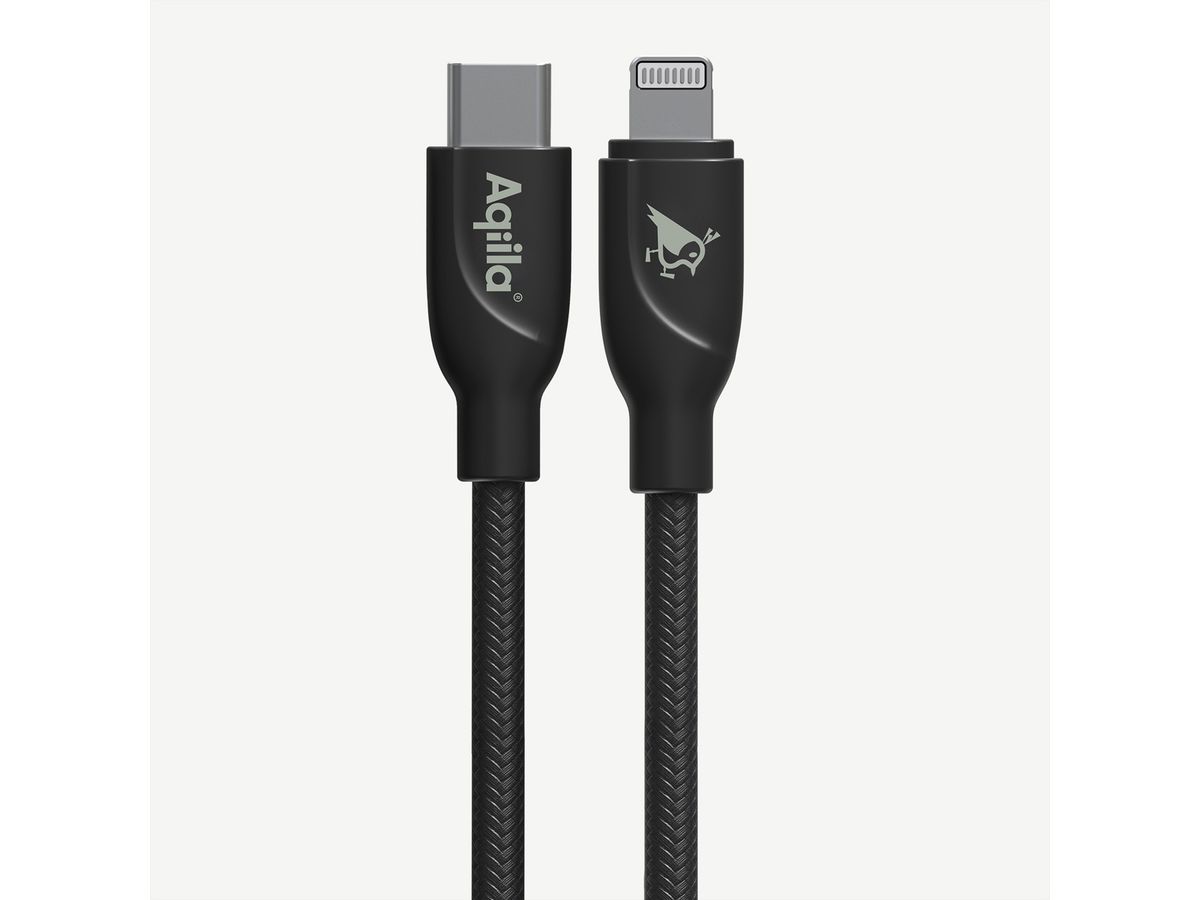 Aqiila Câble Cablebird CB21, 30W Type C vers Lightning 1 mètre