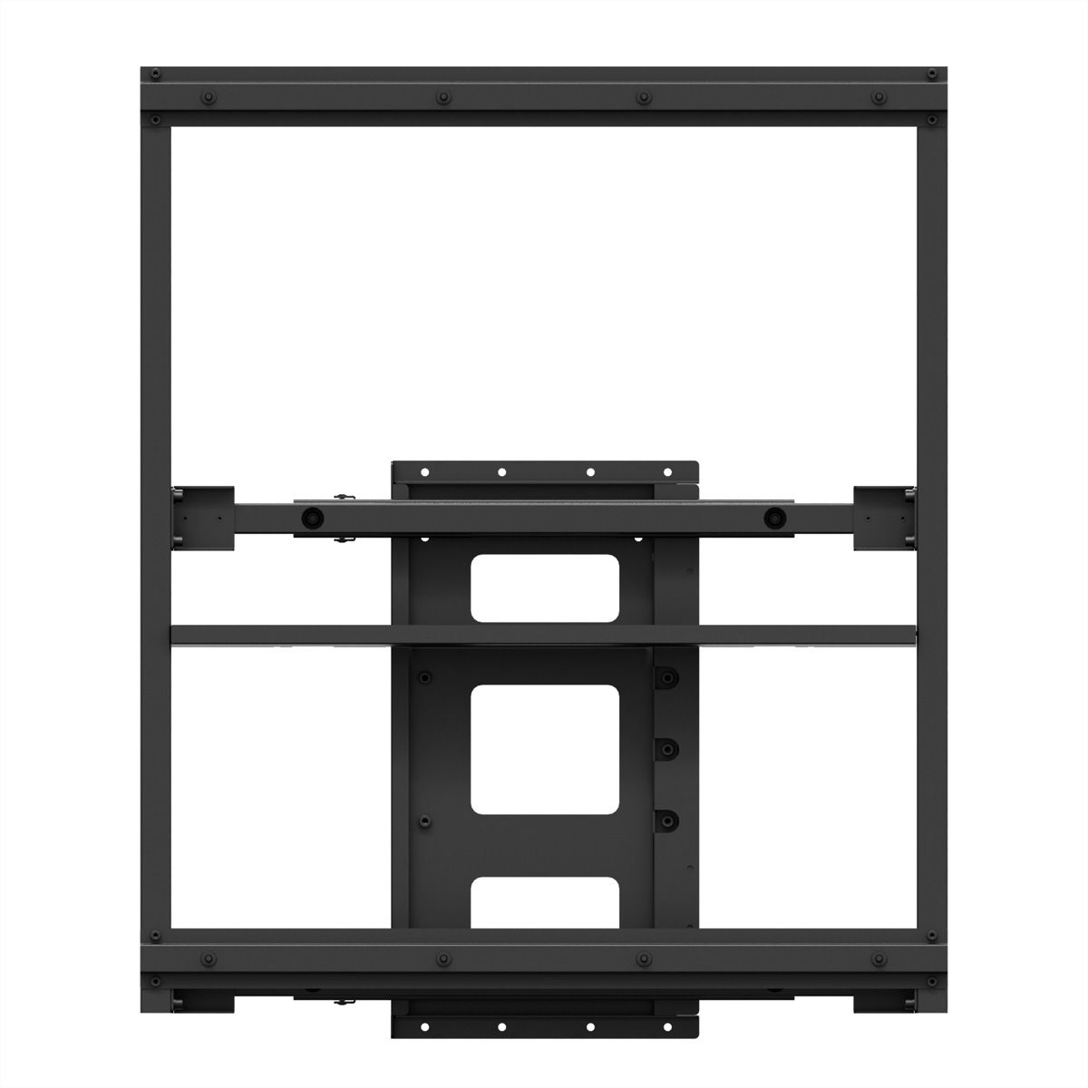 Hagor Wandhalter WH OH 75, Outdoor-Wandhalterung für Samsung OH 75, schwarz
