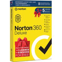 Norton 360 Deluxe Antitrack 5 Device, 50GB, 12 Mois
