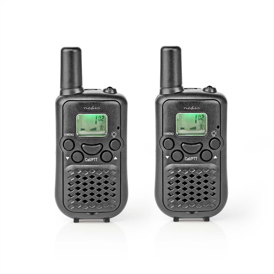 Kit talkie-walkie Nedis, 2 récepteurs, 5 km, 2,5 heures
