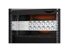 BACHMANN Bâti de prises 19" 6x avec GVS sans interrupteur