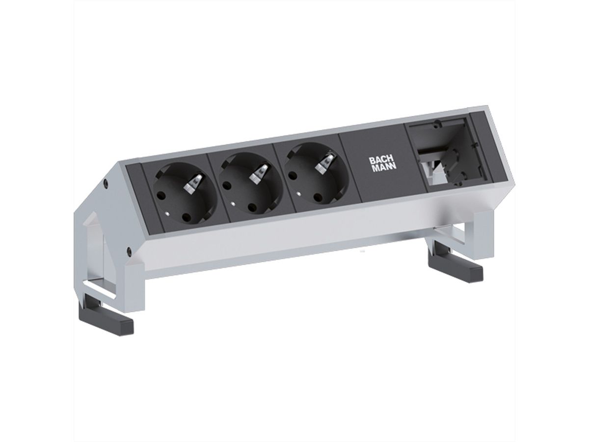 BACHMANN DESK2 3x contact de protection 1x ABD GST18 Inox