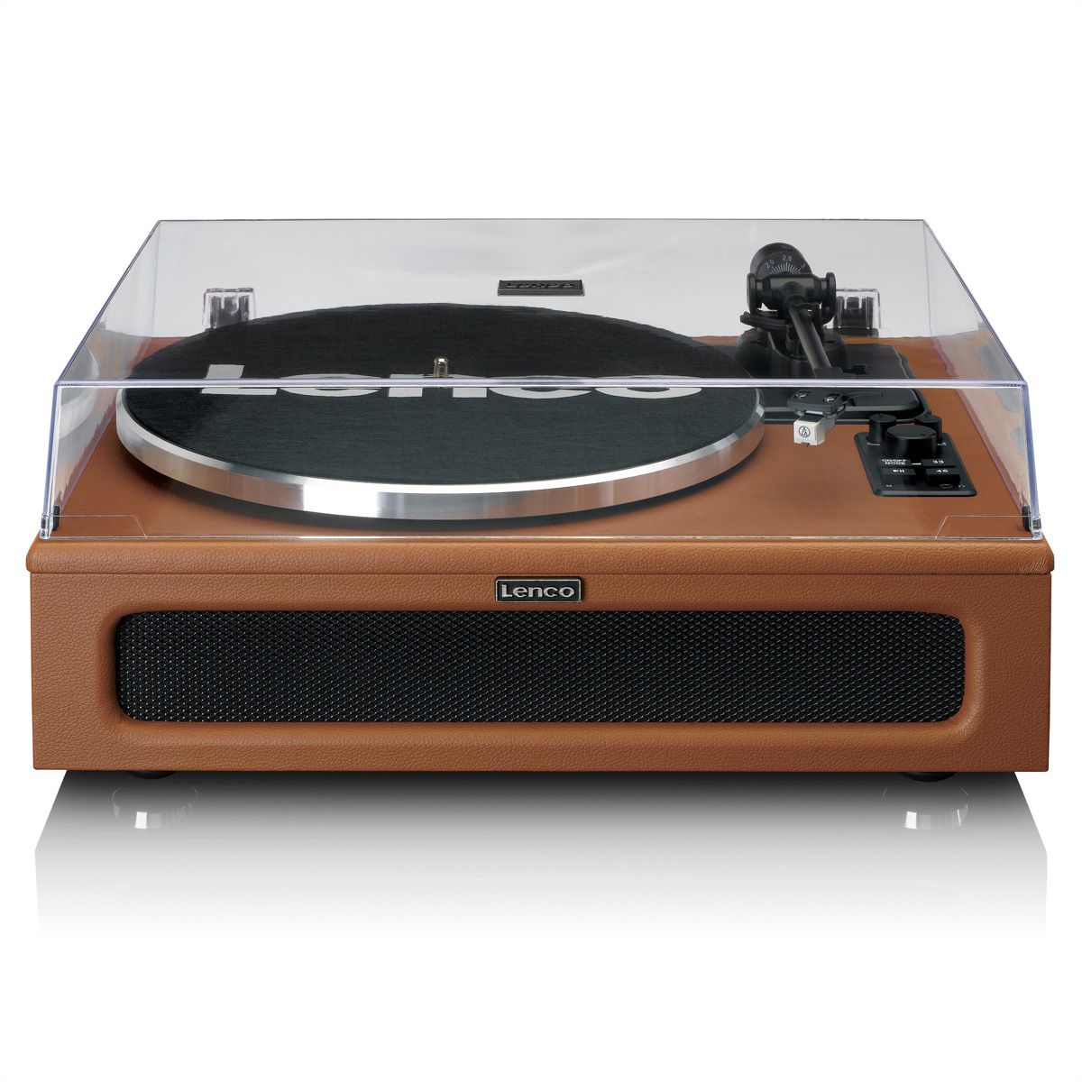 Platine vinyle Lenco LS-430, Marron