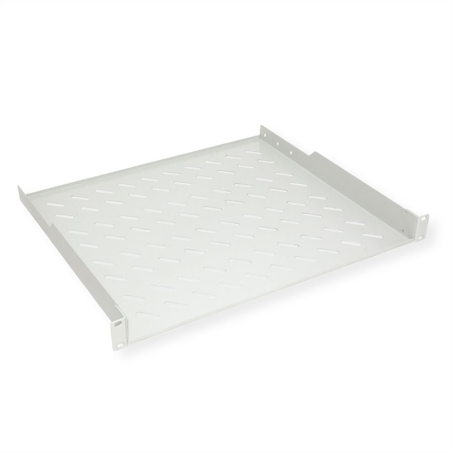ROLINE 19-Zoll Fachboden 1 HE 400 T, 15kg Tragkraft grau