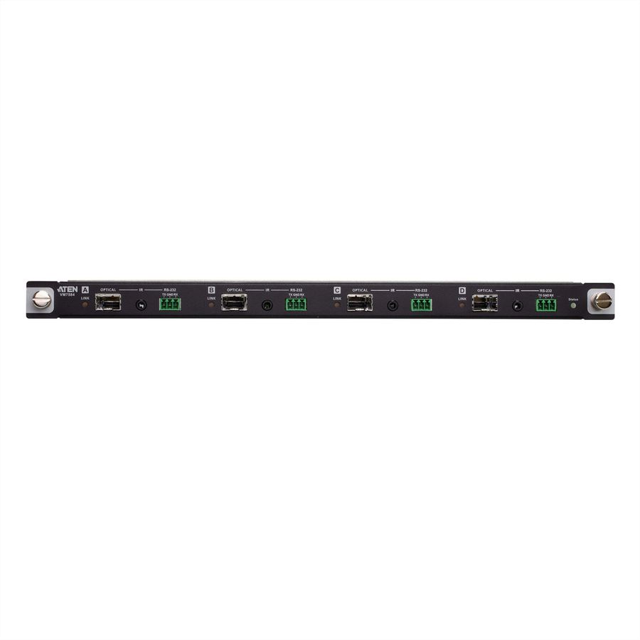 ATEN VM7584K2 Carte d’entrée optique 10G à 4 ports, 4K à 10 km, SM