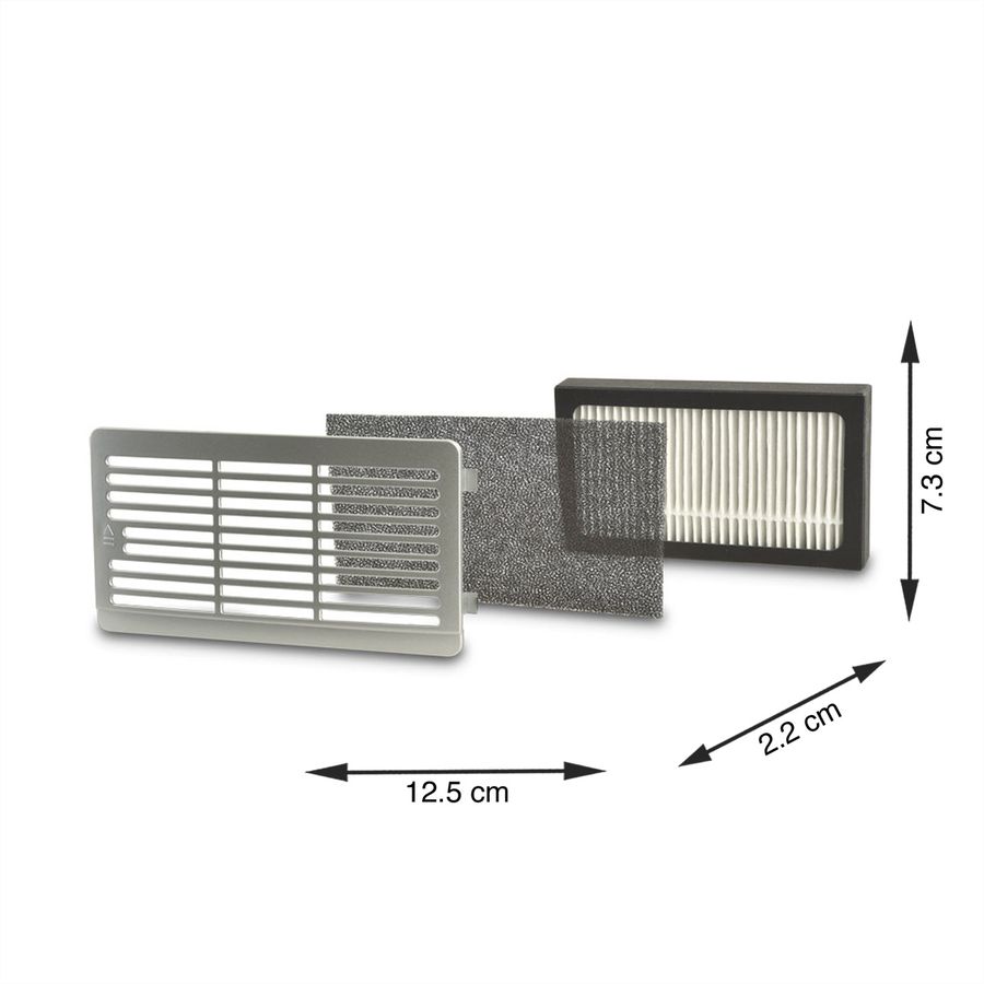 Solis filtre HEPA et carbone, adapté à Ultrasonic Pure type 7217