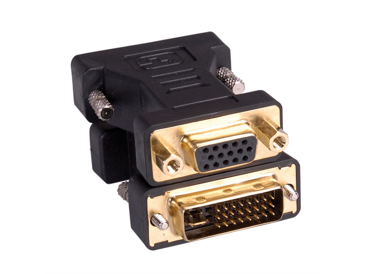 ROLINE Adaptateur DVI M / VGA F