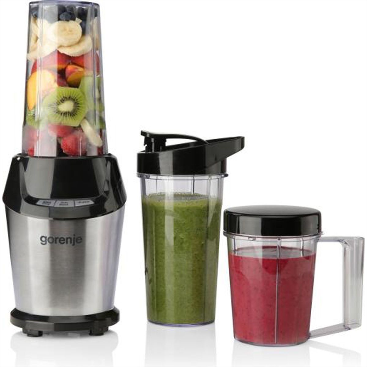 Gorenje Blender BN1000BK, 1000W, schwarz/silber
