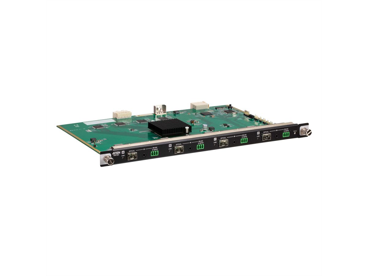 ATEN VM7584K1 Carte d’entrée optique 10G à 4 ports, 4K à 300 m, MM