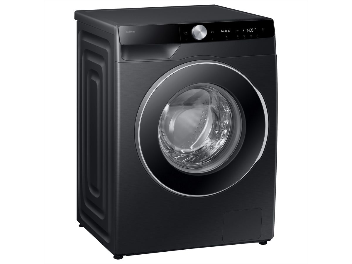 Samsung Waschmaschine WW6000 9kg, A, schwarz, AI EcobubbleTM