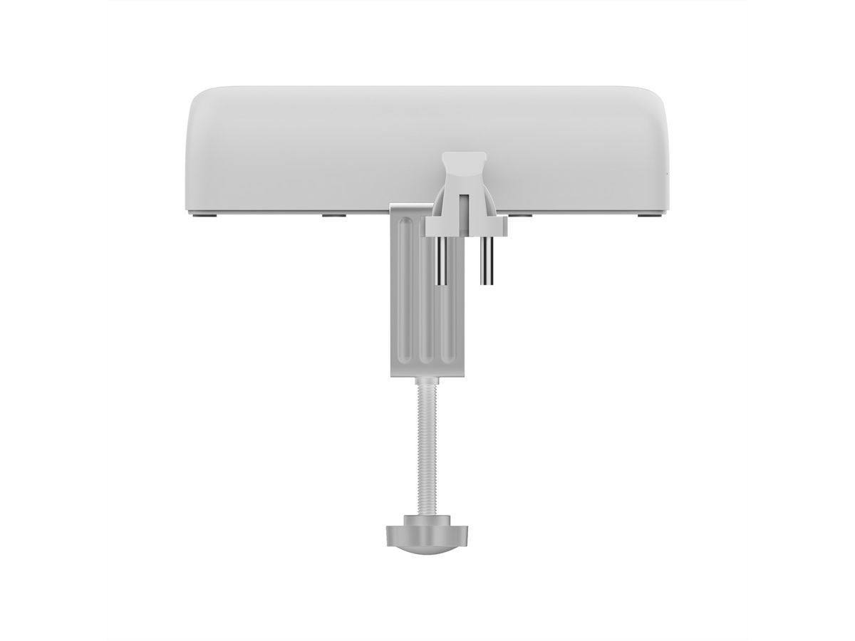 VALUE Tisch-Steckdosenleiste, 3fach mit Tisch-Klemme, inkl. USB-Charger (2x USB-A, 1x USB-C), 1,5 m