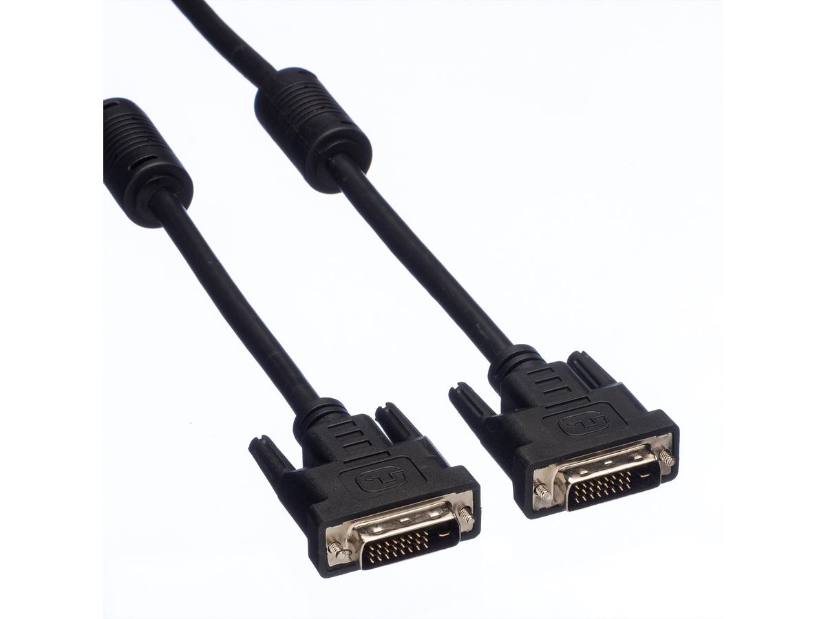 VALUE Câble DVI, DVI M-M, (24+1) dual link, 2 m