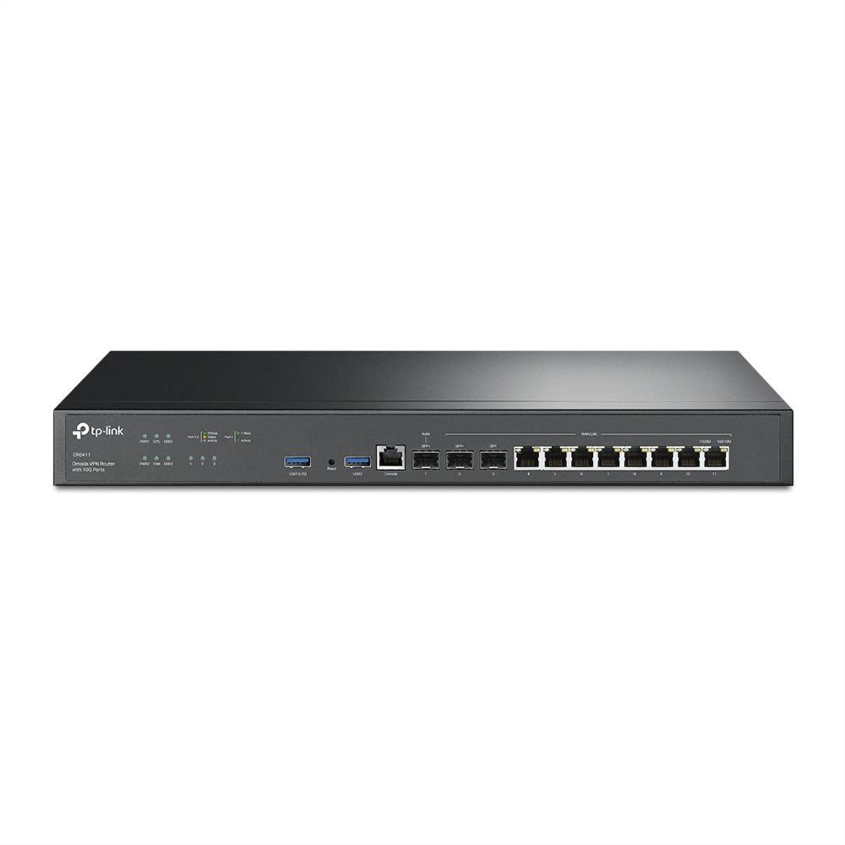 TP-Link ER8411 VPN Router , 1x 10G SFP+ WAN, 8x RJ45 LAN