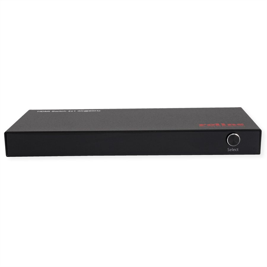 ROLINE 4K HDMI Switch, 4-fach, mit Fernbedienung