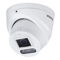 VIVOTEK VIT04A-W Caméra Turret 4 MP, 103.4°, IR-LED & Lumière blanch 30m